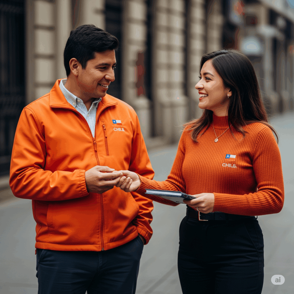 mensajeros de MovidosYa.cl realizando entrega express para empresa en Santiago de Chile – desarrollado por BonoboAgencia.com