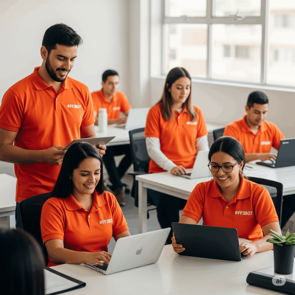 atencion al cliente de MovidosYa.cl realizando entrega express para empresa en Santiago de Chile – desarrollado por BonoboAgencia.com