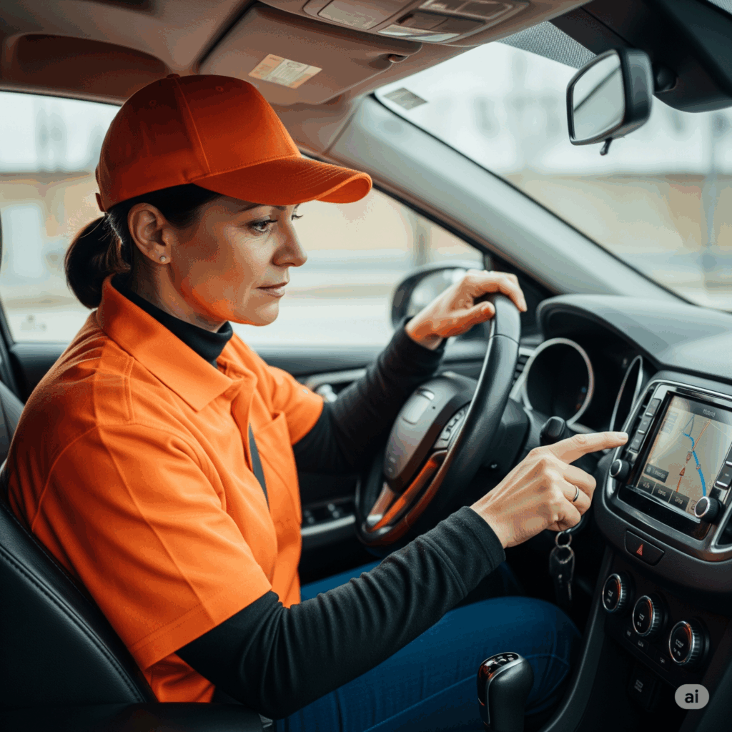 ruta de Movidos.cl realizando entrega express para empresa en Santiago de Chile – desarrollado por BonoboAgencia.com