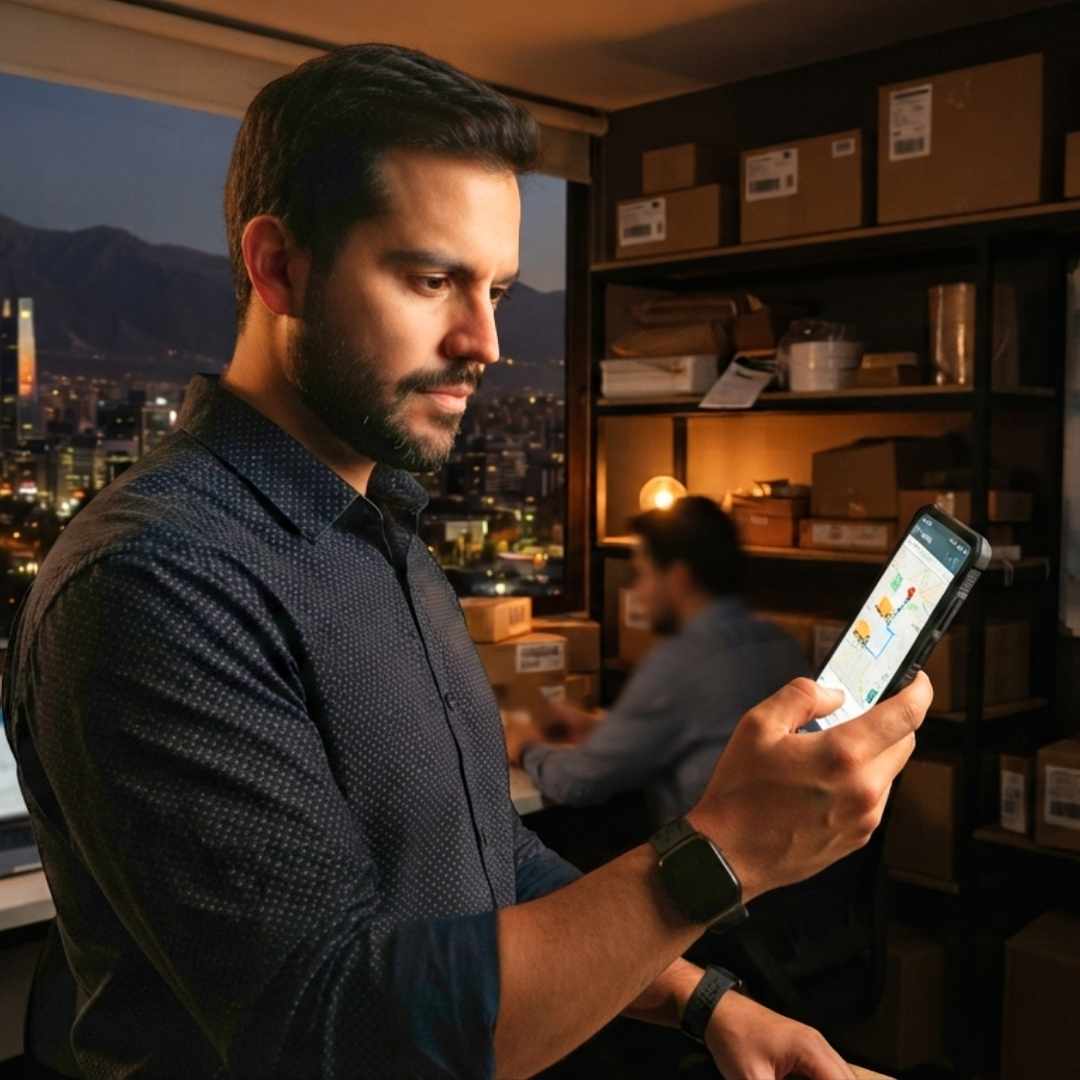 MovidosYa para gestionar envíos y rastreo de encomiendas en tiempo real desde el celular
